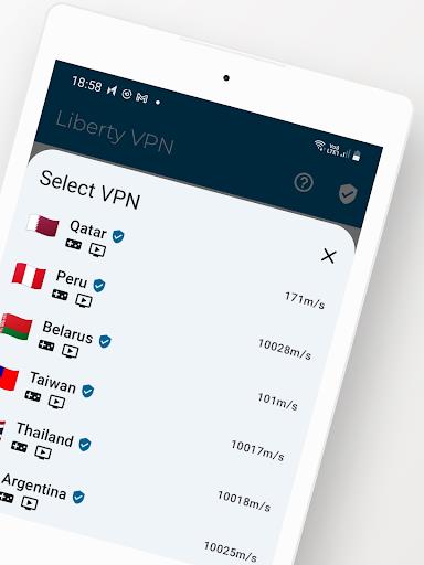 Liberty VPN Secure & Fast VPN應用截圖第2張