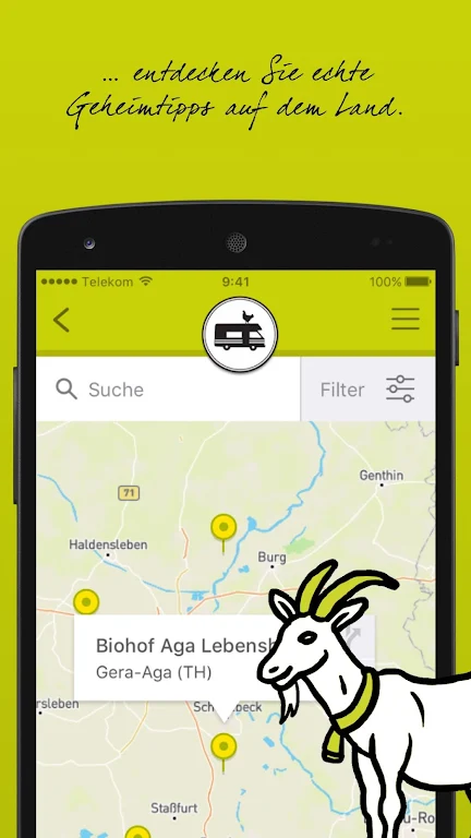 Landvergnügen App Screenshot 2