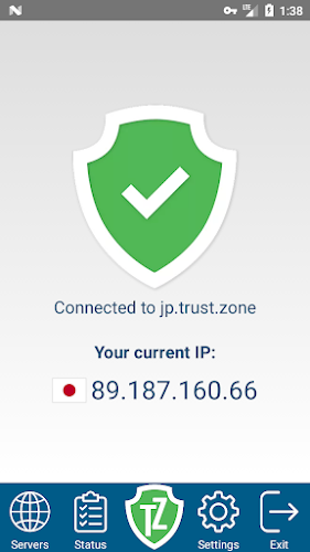 Trust.Zone VPN - Anonymous VPN Screenshot 3