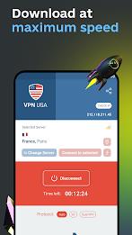 USA VPN - Get USA IP Captura de pantalla 4