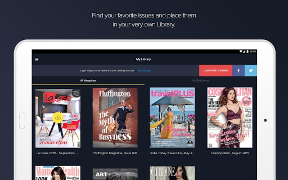 Joomag Capture d'écran 1