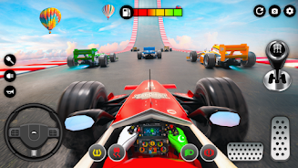 Formula Car Racing: Mega Ramp Screenshot 2