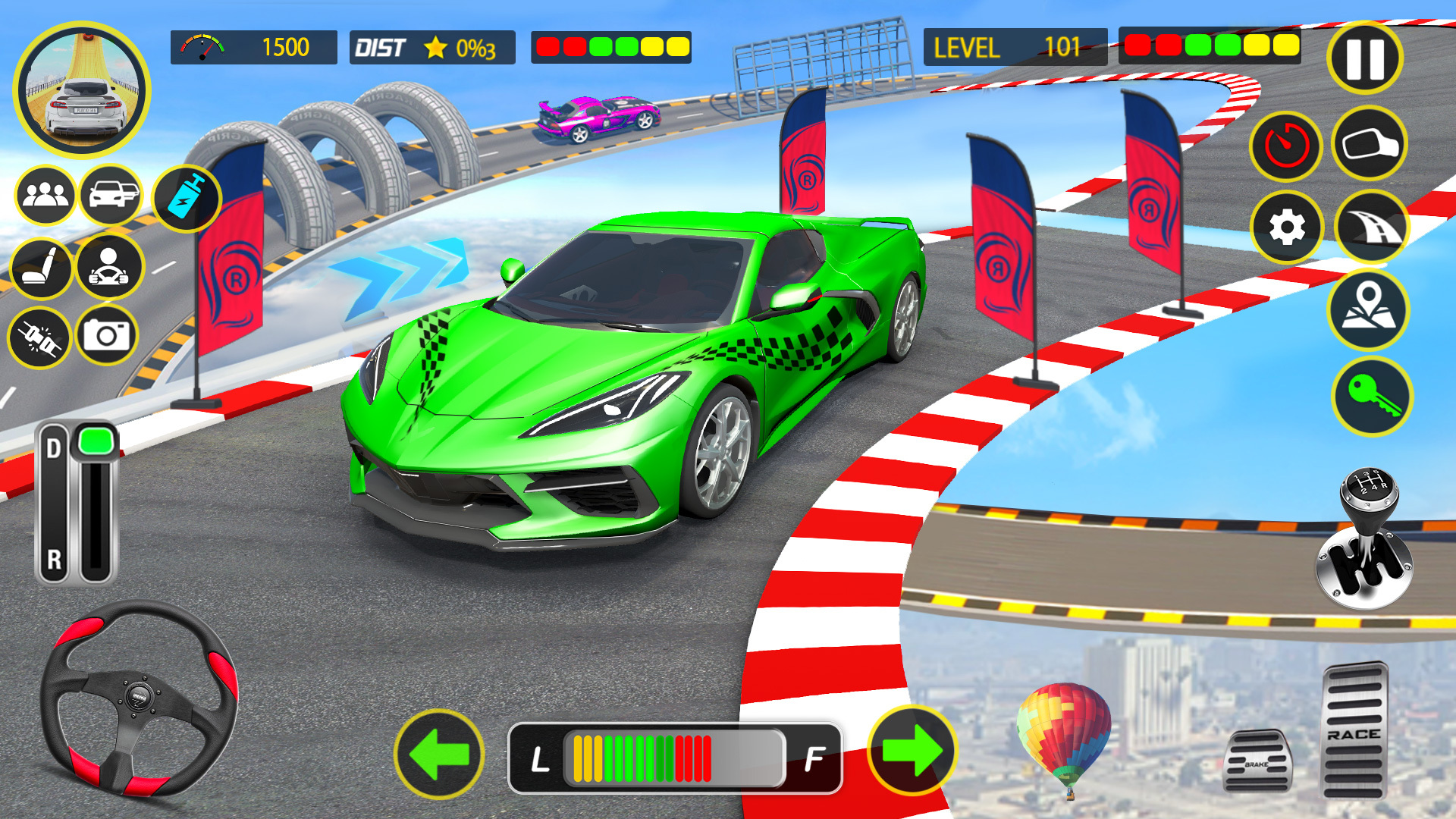 Ramp Car Stunts GT Car Game スクリーンショット 3