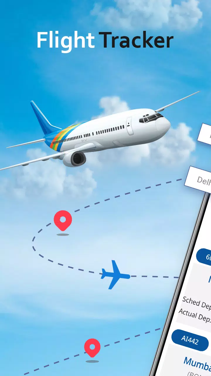 Flight Tracker ภาพหน้าจอ 1