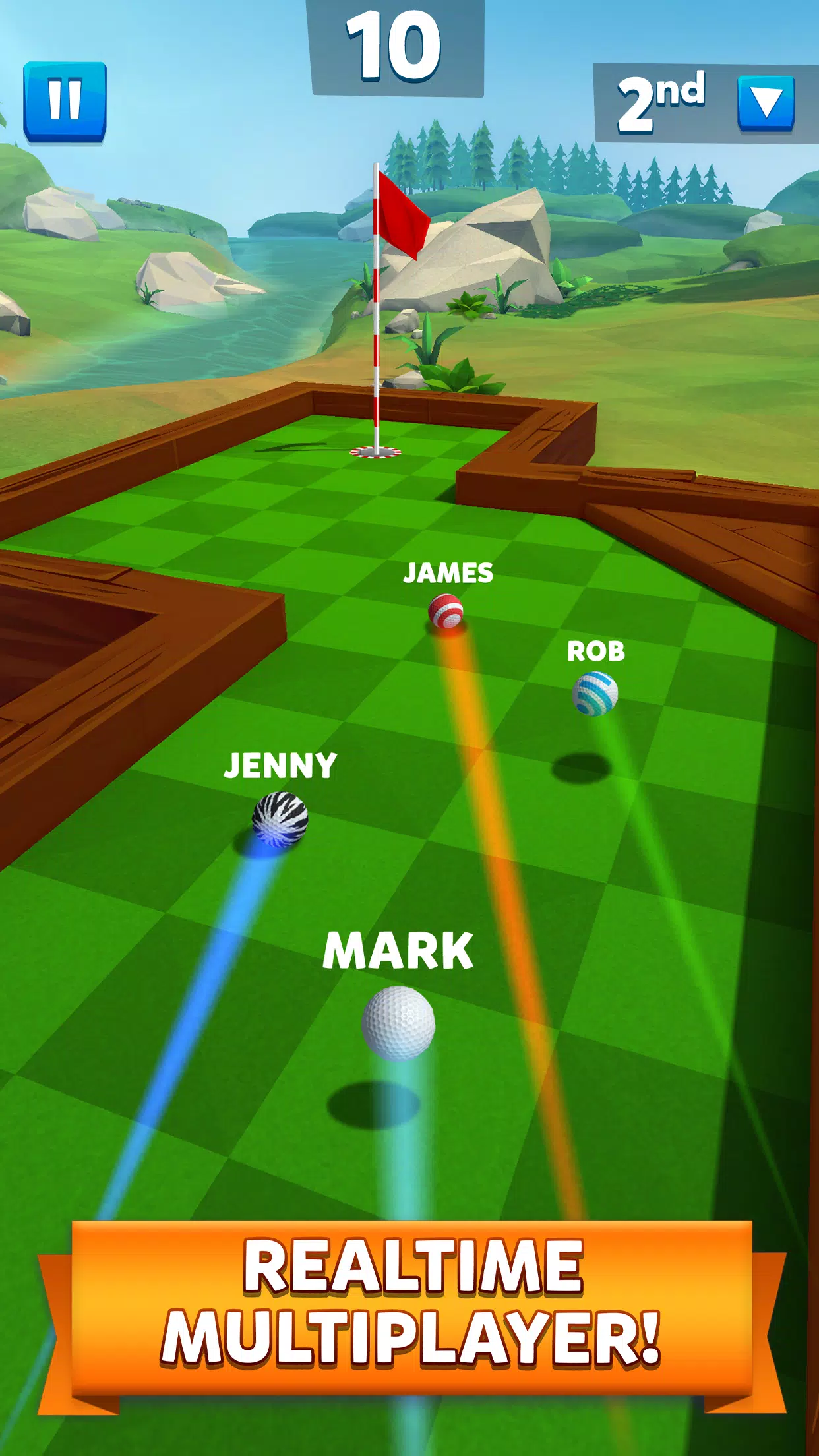 Golf Battle Capture d'écran 2