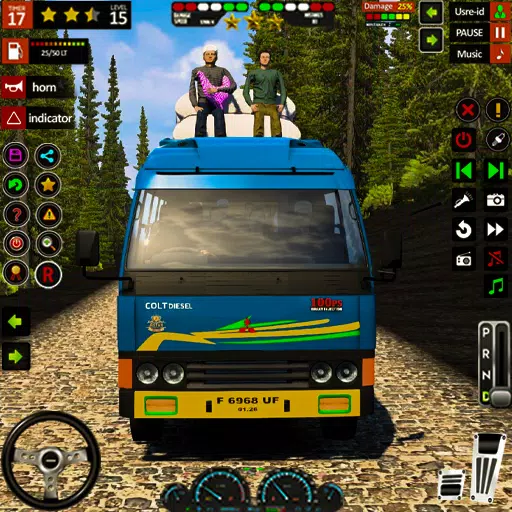 Real Mini Coach: Bus Game 3D Captura de tela 1