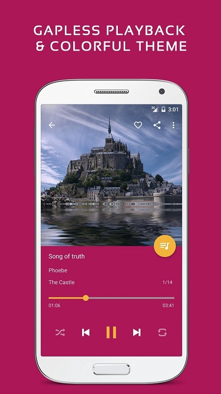 Pulsar Music Player Pro Ảnh chụp màn hình 3