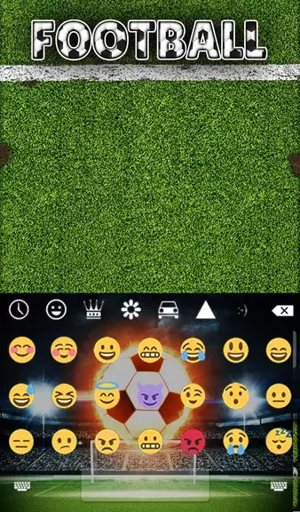 Football Keyboard & Wallpaper Screenshot 4