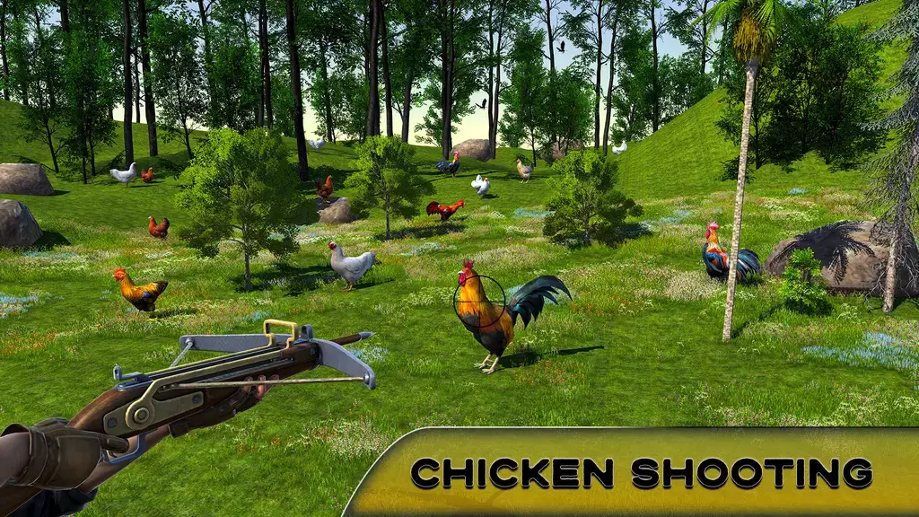 Chicken Hunting Challenge Game Captura de tela 2