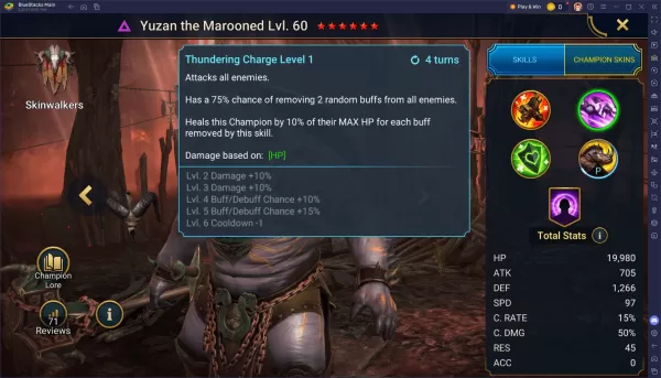 Wie man Yuzan baut, die Marooned in Raid: Shadow Legends