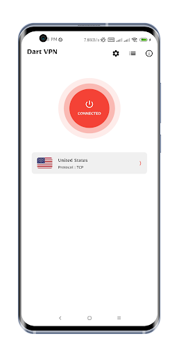 Dart VPN - Fast & Secure Captura de pantalla 1