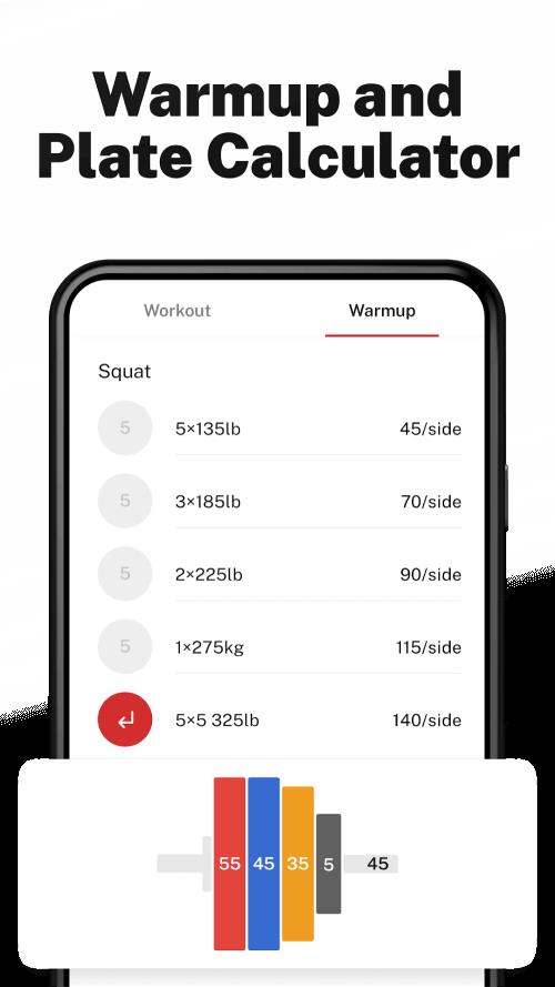 StrongLifts Weight Lifting Log Screenshot 4