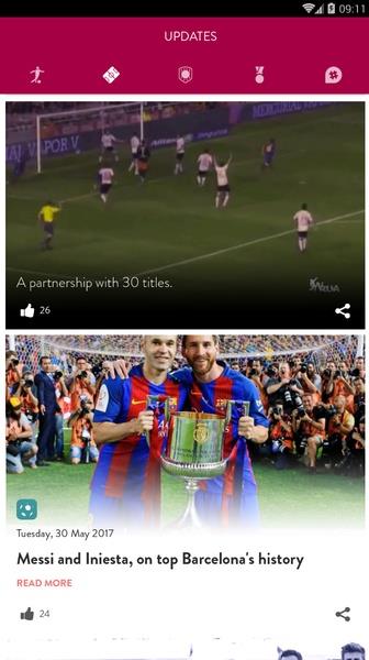 Messi App Oficial Скриншот 3