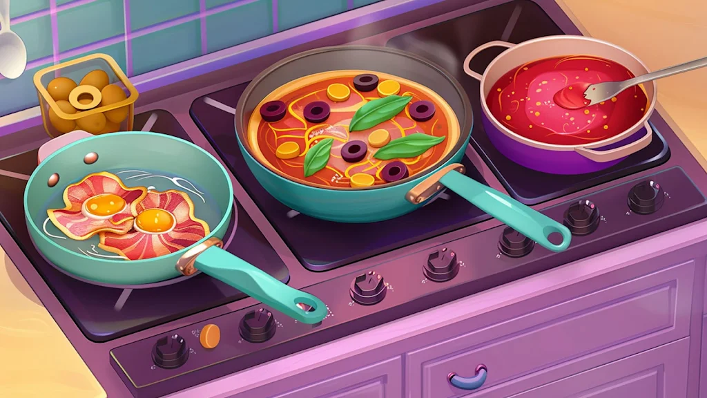 Pizza Maker Cooking Girls Game Schermafbeelding 1