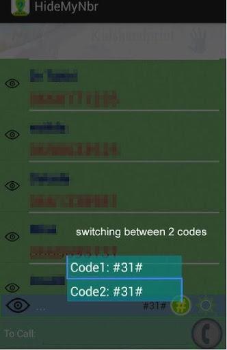 Hide My phone number Capture d'écran 3