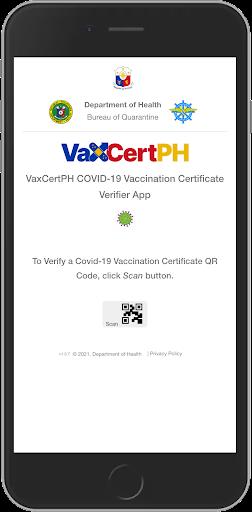 VaxCertPH স্ক্রিনশট 1