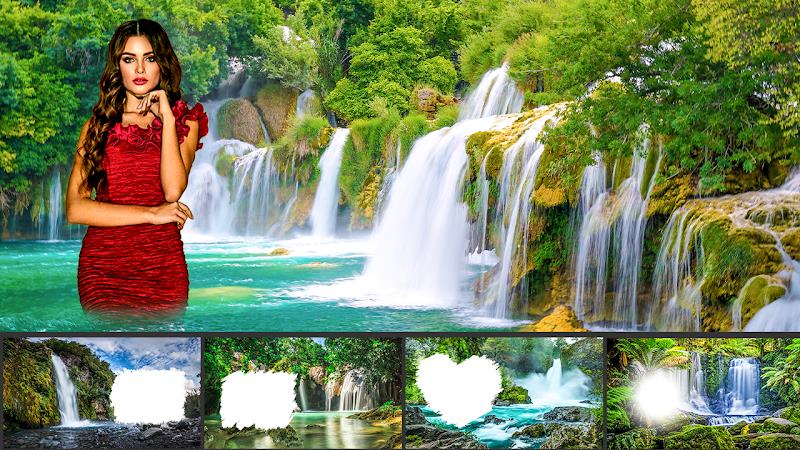 Waterfall Photo Editor frame ဖန်သားပြင်ဓာတ်ပုံ 2