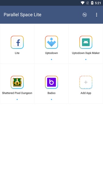 Parallel Space Lite－Dual App स्क्रीनशॉट 1