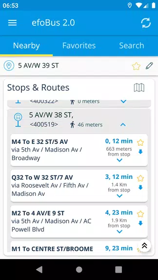 efoBus 2.0 - Transit on time Ảnh chụp màn hình 1