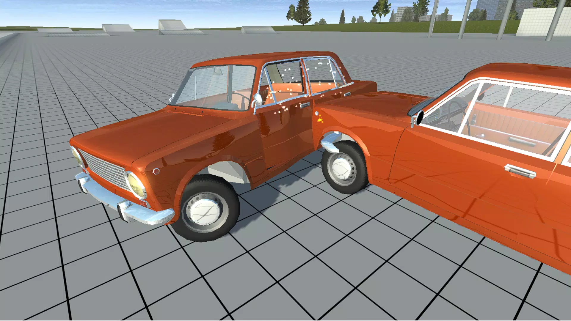 Simple Car Crash Physics Sim スクリーンショット 3