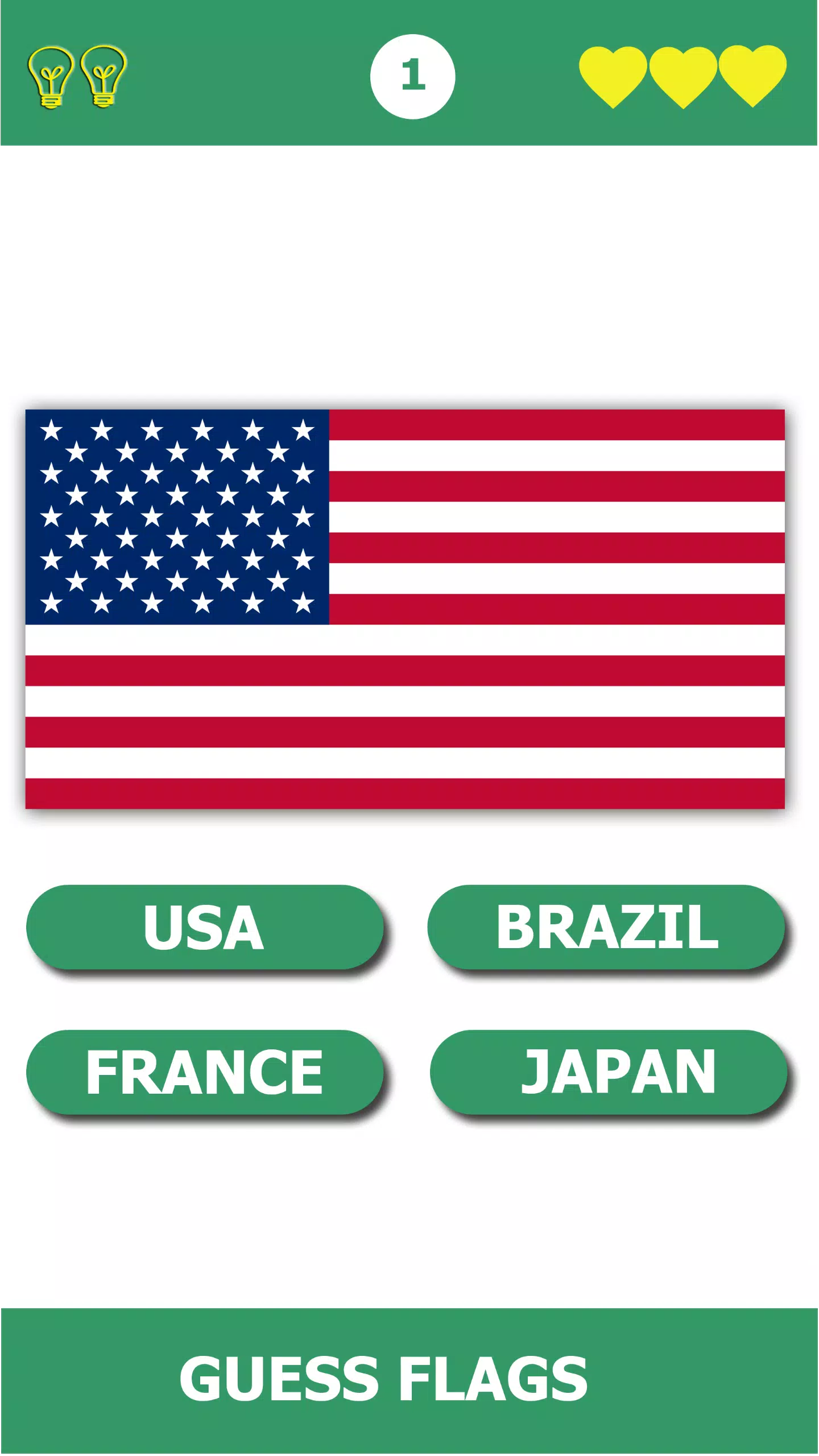 Flag Quiz Gallery Captura de tela 1