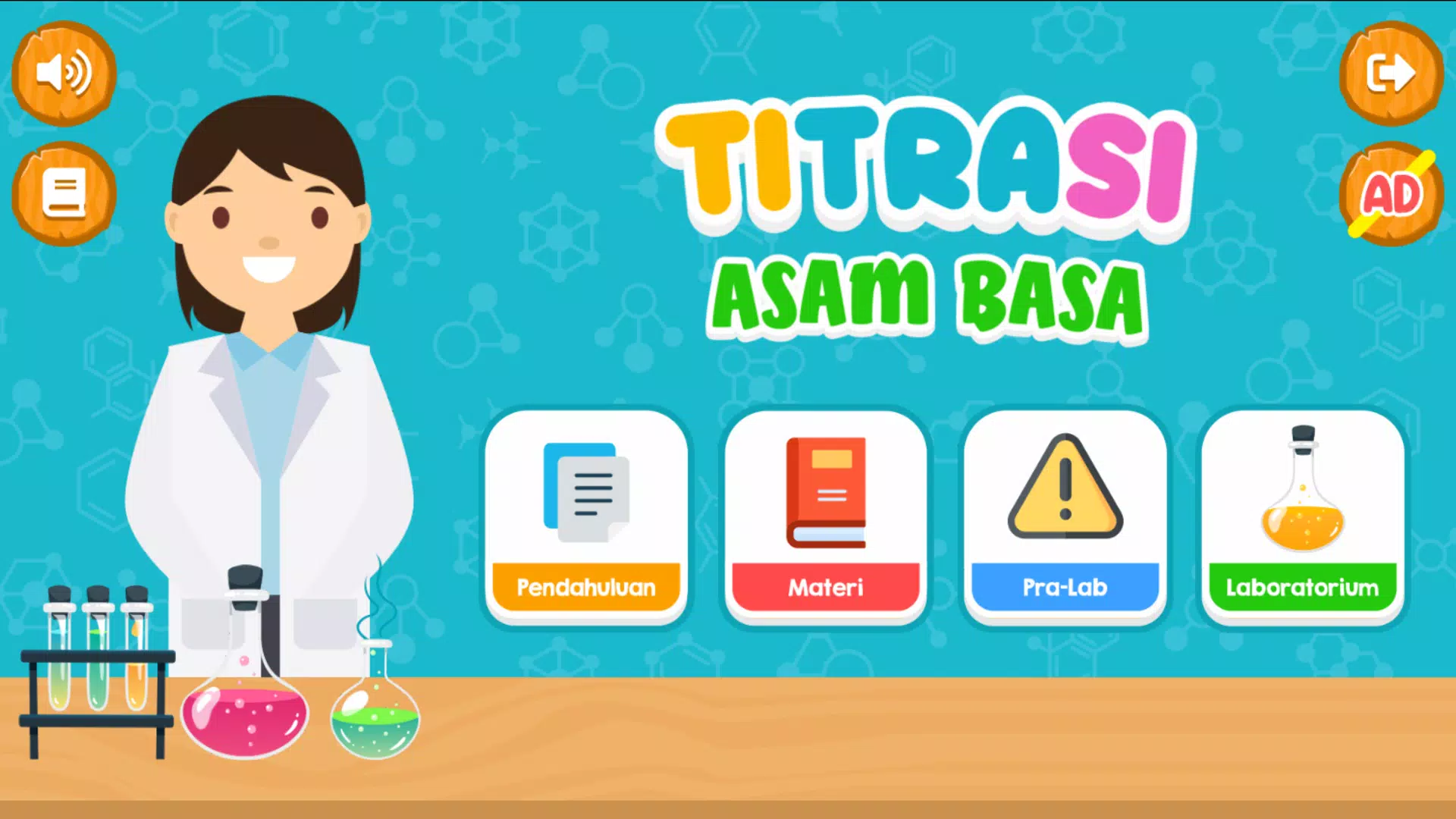 Virtual Lab Titrasi Asam Basa Ekran Görüntüsü 2