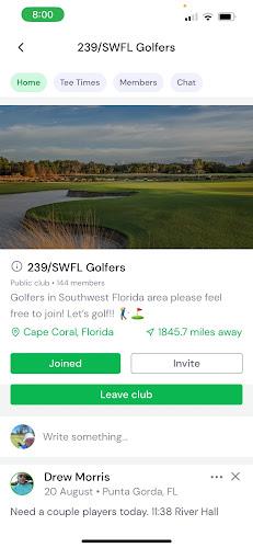 GolfLync Social Media for Golf ဖန်သားပြင်ဓာတ်ပုံ 4