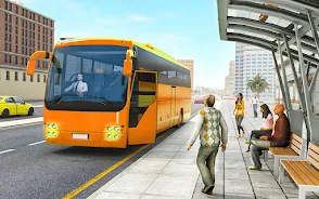 Bus Driving Sim- 3D Bus Games ภาพหน้าจอ 3