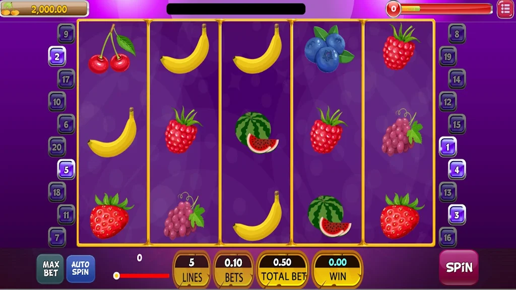 Free Fruits Slot Machine Cherry Luck應用截圖第2張