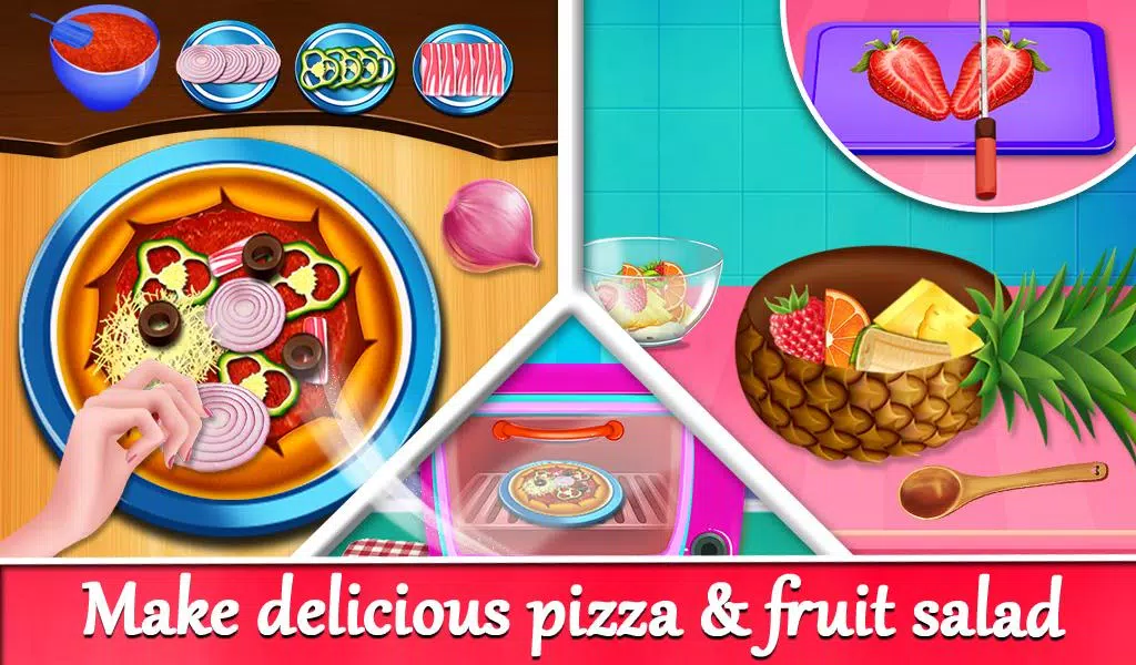 Cooking in Kitchen Food Games Screenshot 2