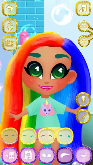 Candy Hair Salon - Doll Games Tangkapan skrin 2