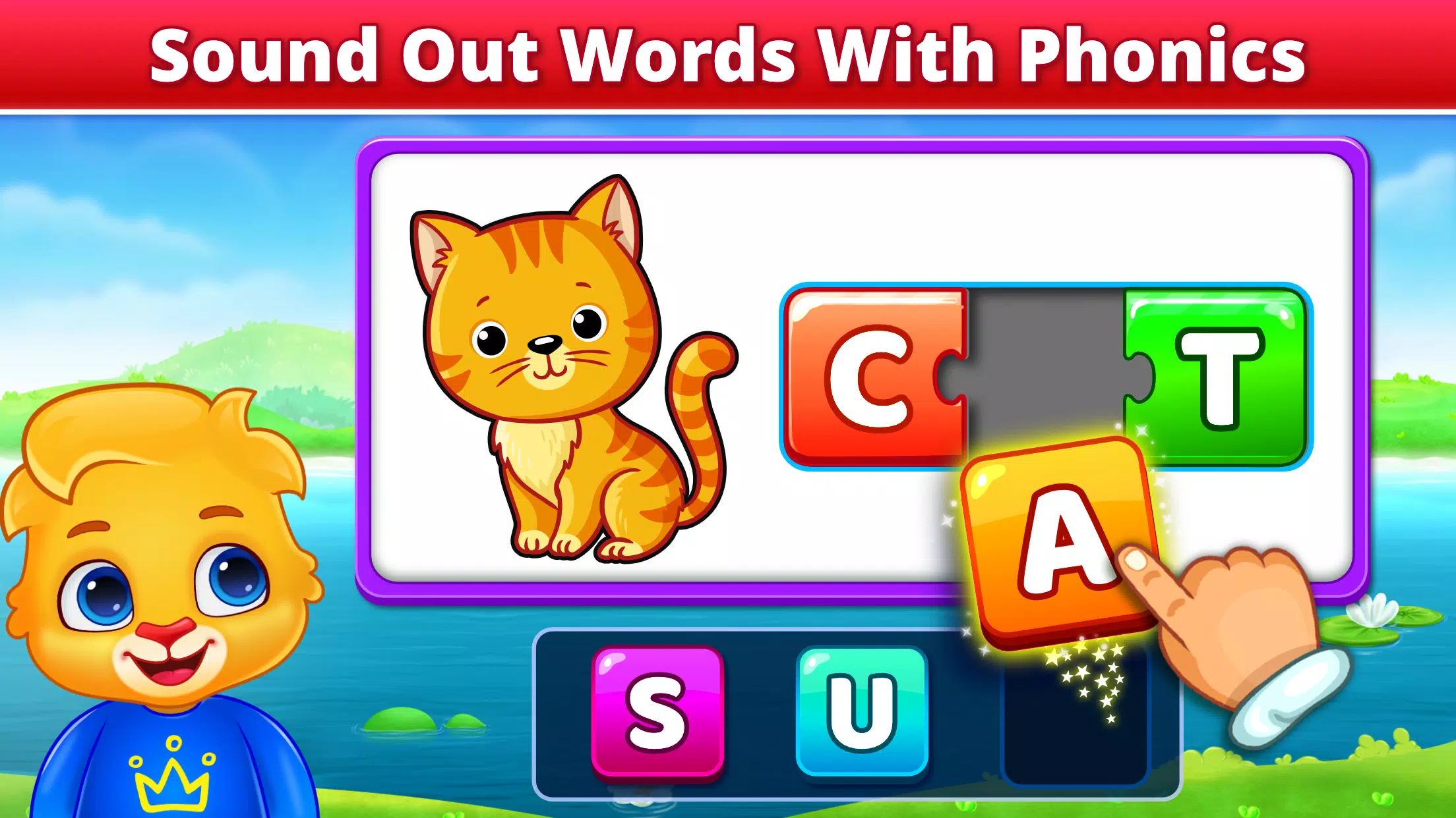 Spelling & Phonics: Kids Games ภาพหน้าจอ 2