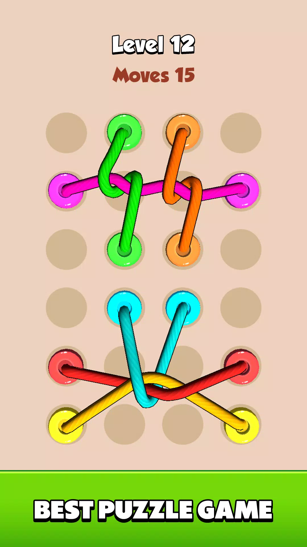 Color Tangled Rope 3D स्क्रीनशॉट 2