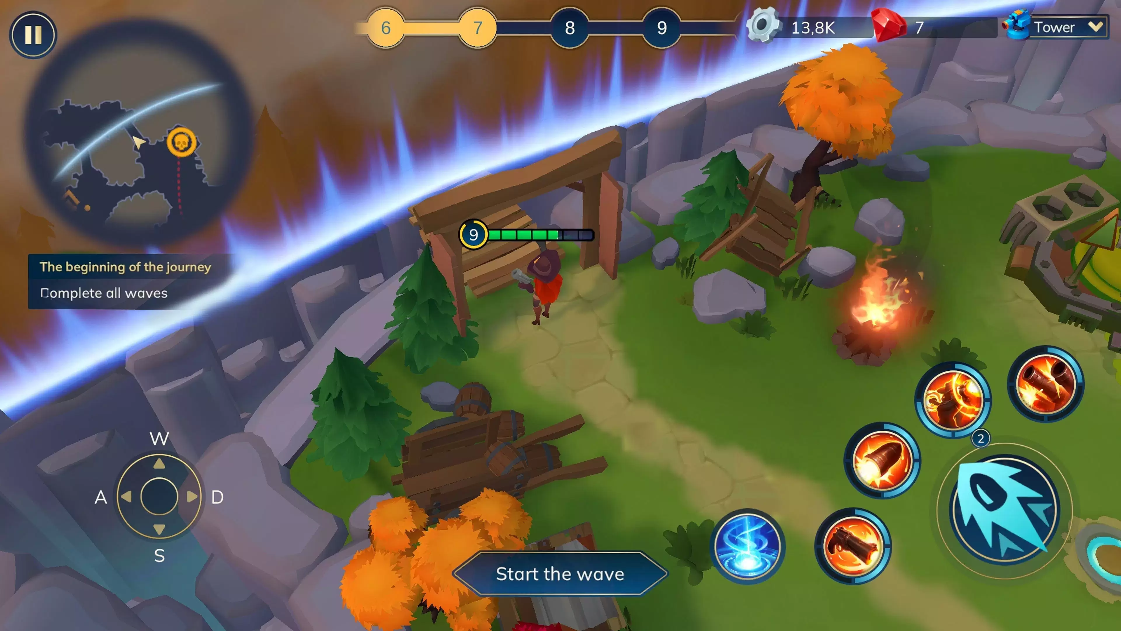 Heroes of Tower Defense Battle Screenshot 1