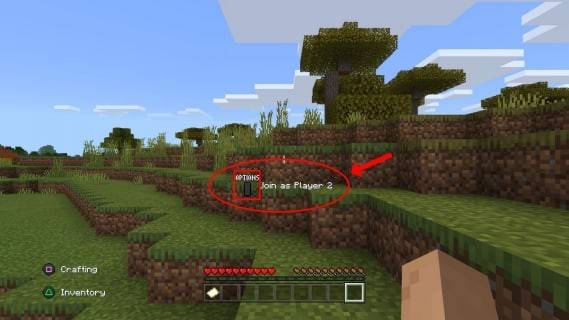 Splitscreen su Minecraft