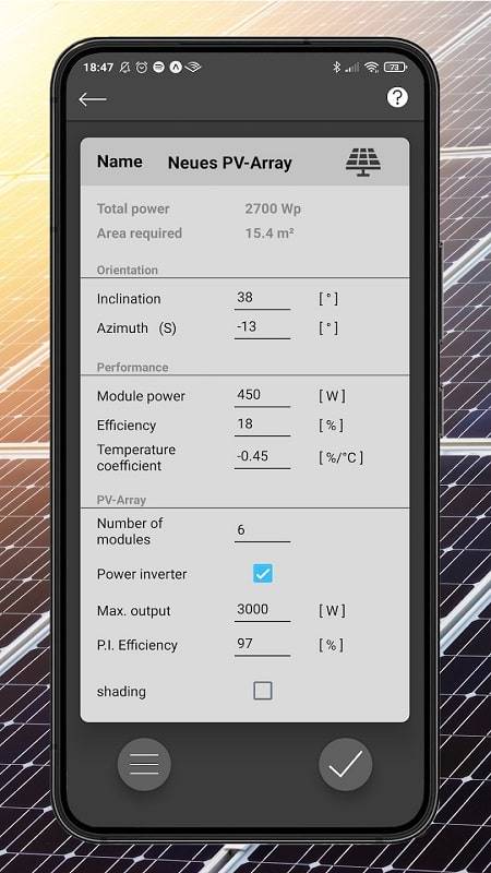 PV Calculator Premium應用截圖第1張