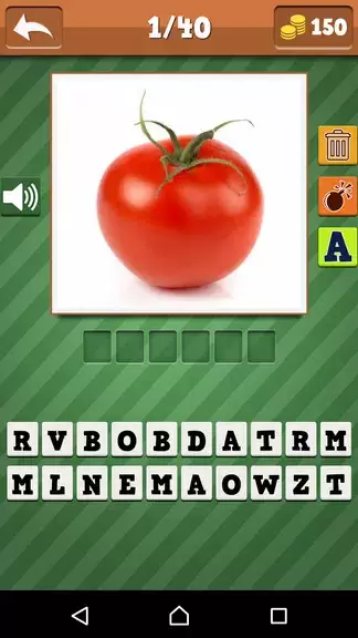 Vegetables Quiz 스크린샷 1