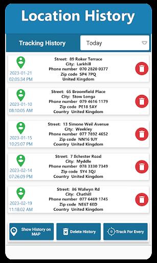 Mobile Location Tracker 2024 Screenshot 1