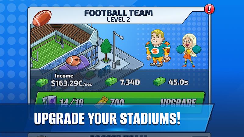 Sports Playoff Idle Tycoon Скриншот 3