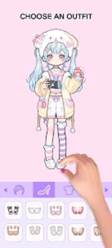 Pink Paper Doll Screenshot 3