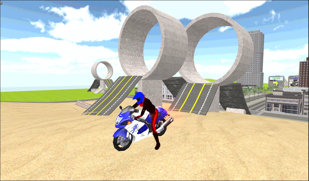 Motorbike Stunt Race 3D應用截圖第3張