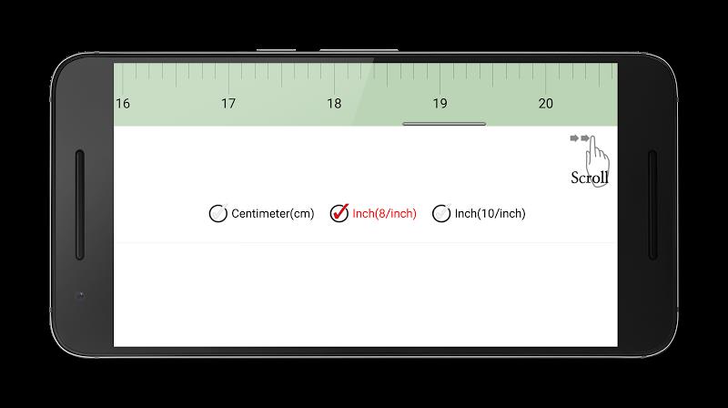 Tape measure: cm, inch Captura de pantalla 4