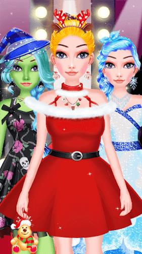 Christmas Dress Up Game Screenshot 1