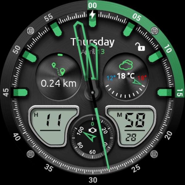 Fury Watch Face Screenshot 3