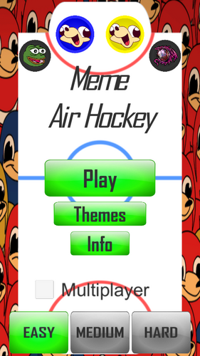 Meme Air Hockey应用截图第1张