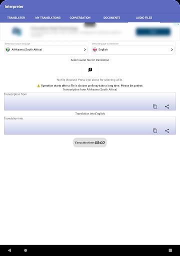 Interpreter- translator voice Screenshot 2