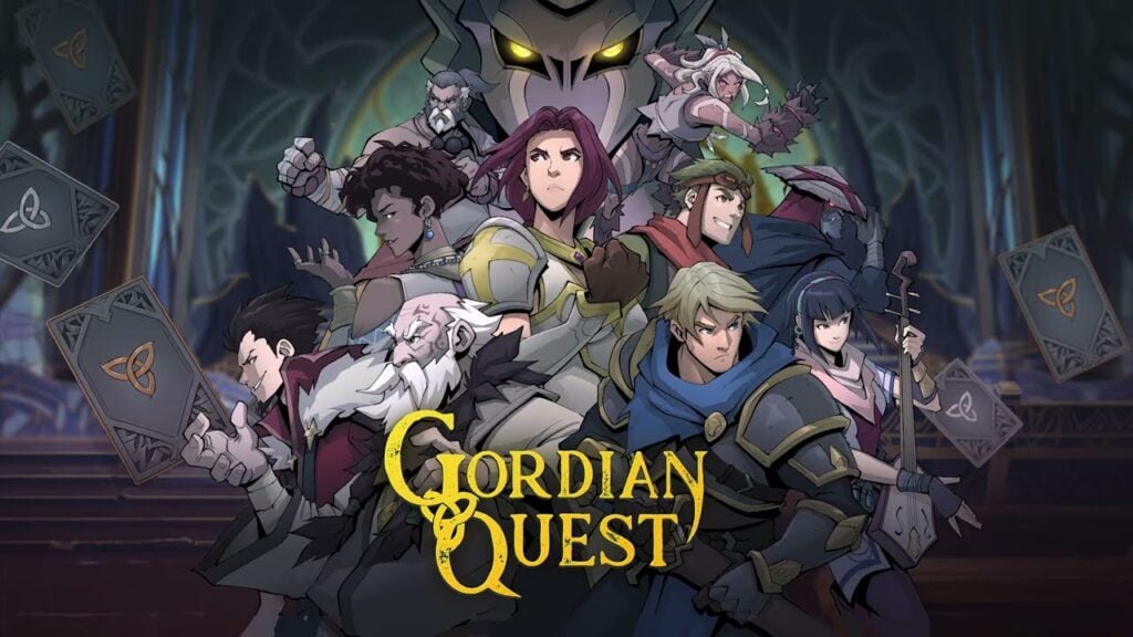 Gordian Quest : 인기있는 Deckbuilder가 모바일에 닿습니다