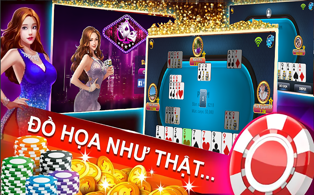 Mậu binh online 2019 - mau binh - xập xám Ekran Görüntüsü 1