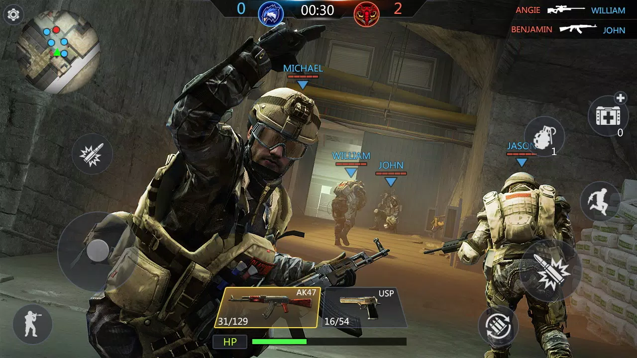 FPS Strike Ops : Modern Arena Tangkapan skrin 3