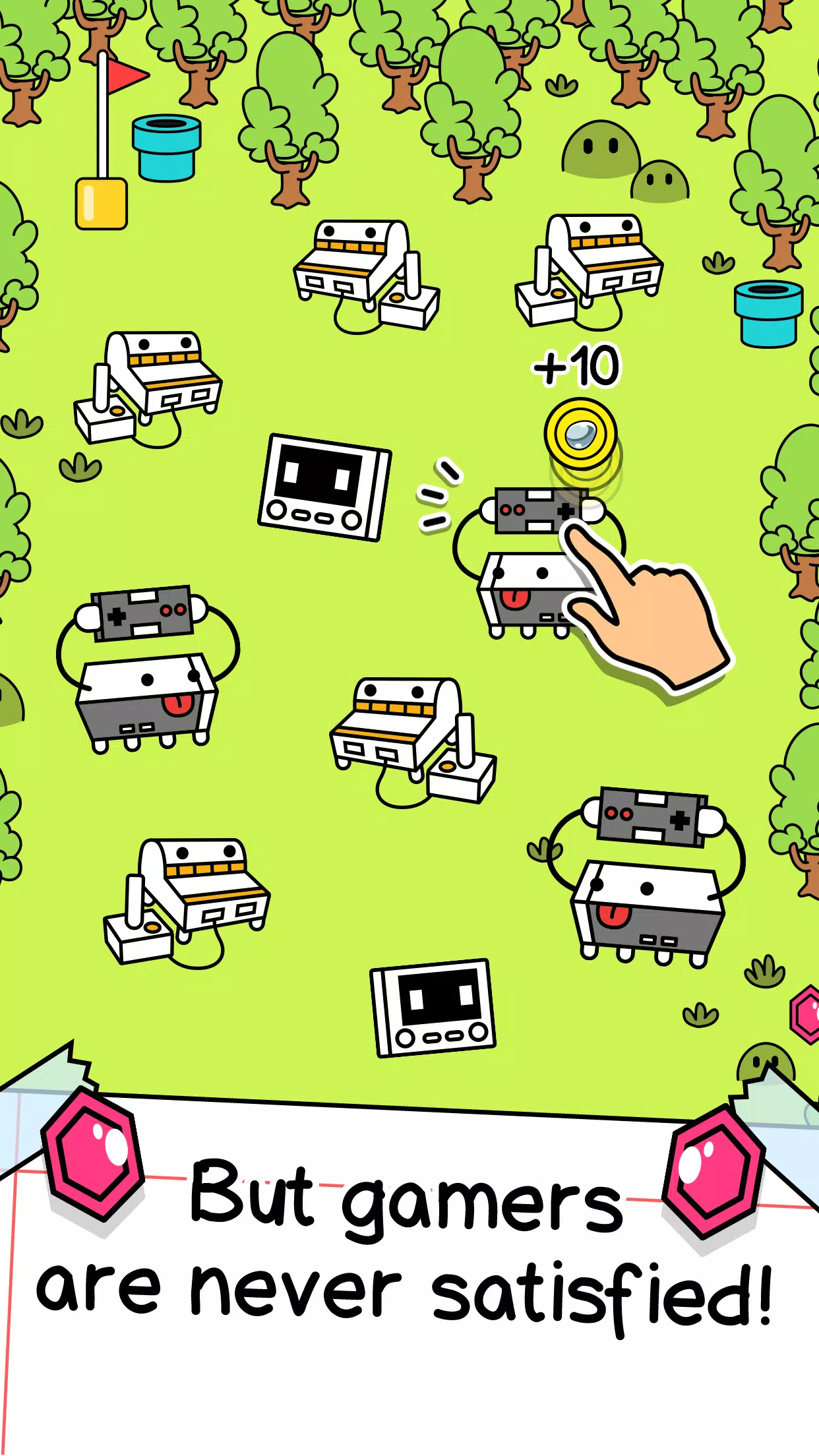 Video Game Evolution: Merge it Schermafbeelding 2